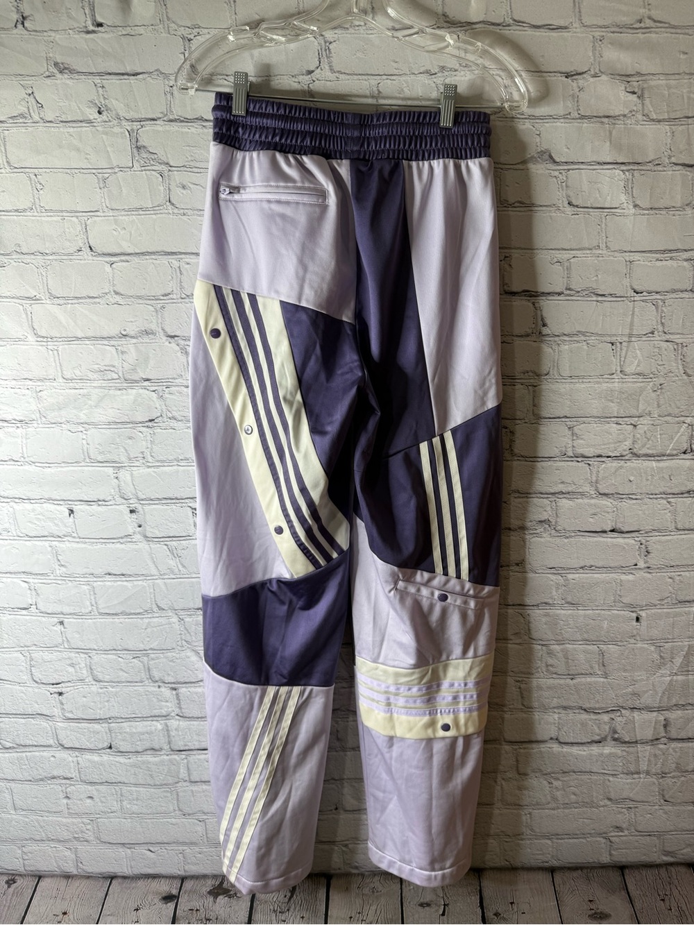Women’s adidas originals track pants Danielle Cathari patchwork tech purple - Picture 7 of 15